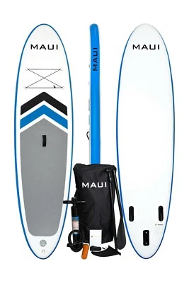 Maui Featherlight Inflatable Premium Stand Up Paddleboard Package iSUP Kit - Image 1 of 4