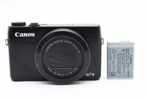 Canon PowerShot G7 X Black Optical Zoom 4.2x 20.2MP Compact Digital Camera JPN - Picture 1 of 6