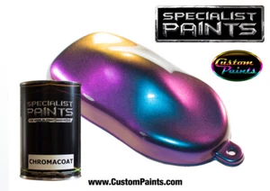 Gallon of CHROMACOAT - CYAN - Custom Paint, Chameleon, Urethane Based, Auto - Picture 1 of 1