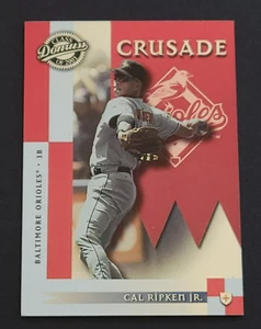 2001 Donruss Cal Ripken Jr. Class of 2001 Crusade #C-8 SN /300 - Orioles HOF - Picture 1 of 3