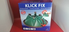 Klick Fix Real Christmas Tree Stand Foot Operated 2.0m (6.5ft) Refurbished A+