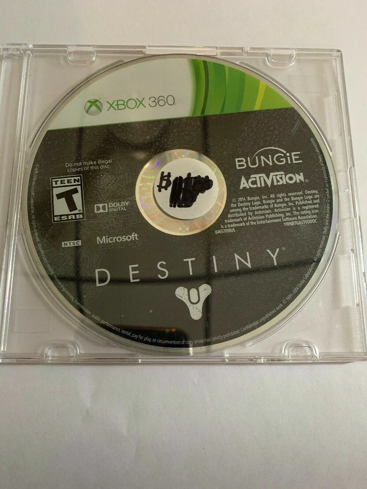 DESTINY - XBOX 360 - GAME ONLY - FREE S/H - (G) - Image 1 of 1