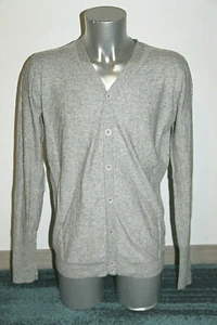 Pretty Vest End Buttoned Grey Cotton Alpaca Man Diesel Size XL Mint - Picture 1 of 4
