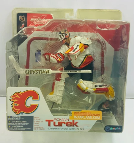 Roman Turek Calgary Flames NHL McFarlane action figure NIP NIB Hockey Czech Rep Cover