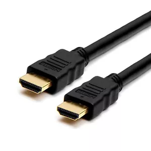 1m 1.5m 2m 3m 5m 10m Dorado HDMI Cable Macho Plomo Inteligente Full HDTV PS3 LED 4K - Imagen 1 de 3
