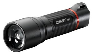 Coast LED Focusing Torch Flashlight 251 Lumens Pure Beam Focusing Optic HP7