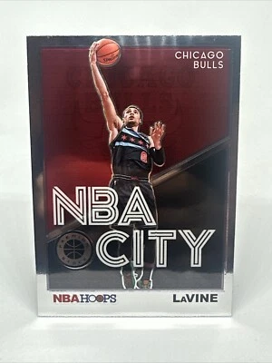 2019-20 Panini NBA Hoops NBA City #23 Zach LaVine - Image 1 of 2