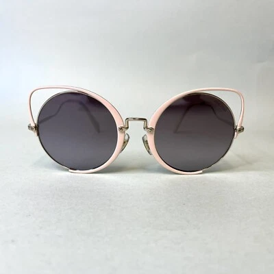 Gafas de sol Miu Miu Cat-Eye doradas MU 51T 51TS 4UD085 brillo melocotón/violeta degradado Foto 1 de 4