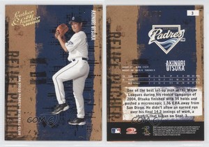 2005 Donruss Leather & Lumber Gold /50 Akinori Otsuka #3