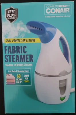 Conair 织物蒸锅 - 完整蒸汽,溢出保护功能 全新 — 第 1/4 张图片
