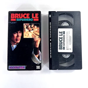 Bruce Le Superhero VHS 1986 Goodtimes Kung Fu.  7/22 - Picture 1 of 2