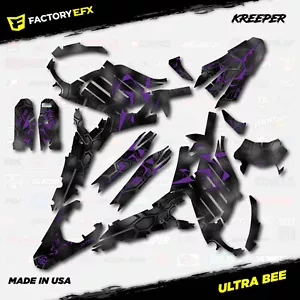 Purple Kreeper Racing Camo Graphics kit fits Sur-Ron Ultra Bee All Years - Foto 1 di 2