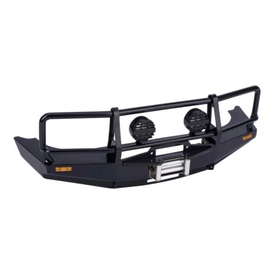 1/10 Scale Metal Front Bumper forRUN80 RC Crawler Off-Road LC80 Pajero Body DIY - Image 1 of 4
