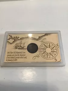 186 Year Old Shipwreck Coin of the Admiral Gardner Sank Jan.1809 Coin is 1808 - Picture 1 of 3