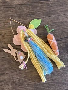 Ostara Goddess Fertility and renewal inspired Macramé Hanger Doll - Picture 1 of 8