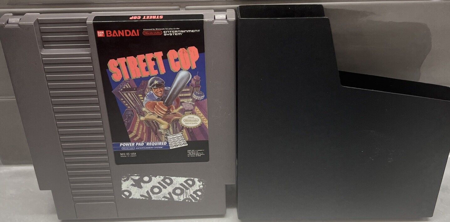 Street Cop (Nintendo Entertainment System, 1989) TESTED w/ Dust Cover Bandai NES