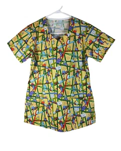 White Swan Bio Womens Dental Scrub top Size XS TOADLY DENTAL - Picture 1 of 9