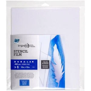 Película de plantilla Grafix 10"x12" 6 piezas - Imagen 1 de 1