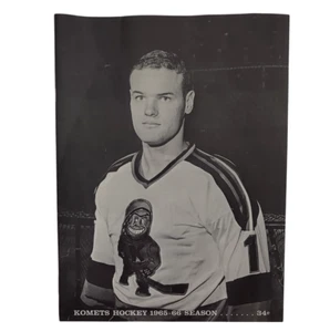 Fort Wayne Indiana Komets 1965-66 Season IHL Hockey Program RARE Gerry Randall - Bild 1 von 6