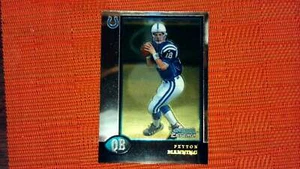 1998 Bowman Chrome #1 Peyton Manning - Bild 1 von 2