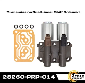 Transmission Dual Linear Shift Solenoid 28260-PRP-014 For Honda Accord CRV Acura - Picture 1 of 7