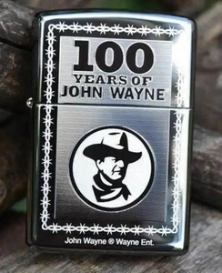 Limited Edition 100 Years of John Wayne 24090 Zippo Lighter 2133 of 5000 - Picture 1 of 4