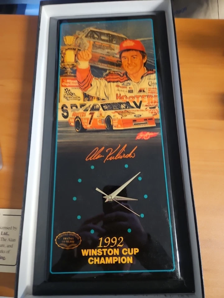 Reloj NASCAR Vintage Allan Kulwicki Sam Bass Jebco Nuevo en Caja/Nuevo en Caja Original Foto 1 de 4