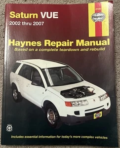SATURN VUE 2002-2007 Haynes Repair Manual 87040 - Picture 1 of 3
