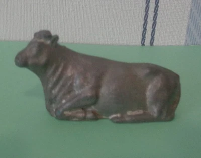 Quiralu Ancien Jouet Animaux de la ferme vache  réf 1595 - Photo 1/2