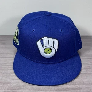 Milwaukee Brewers New Era X Hat Club Exclusive Fitted Tennis Pack 7 3/8 - Bild 1 von 8