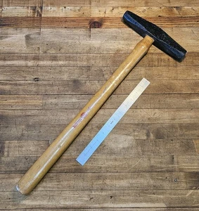 Raro antico martello ferroviario New York Central & Hudson Railway Spike Driver ☆USA - Foto 1 di 3