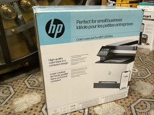 HP LaserJet Pro MFP 3301fdw Wireless Color All-In-One Laser Printer Print Scan - Picture 1 of 2