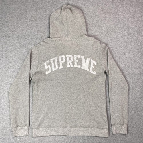 Cialda Supreme Uomo M Grigio con Cappuccio Termica Spell Out