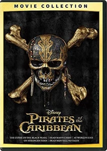 Disney Pirates of the Caribbean 5 DVD Movie Collection F/S w/Tracking# Japan New - Picture 1 of 3