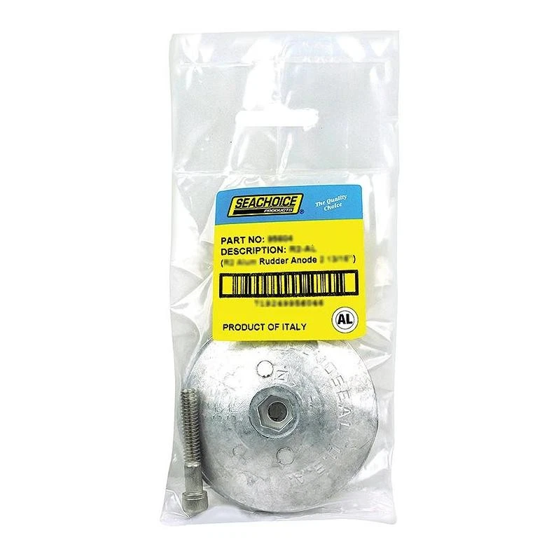 Seachoice 95601 Rudder & Trim Tab Aluminum Anode Model R1, Size 1-7/8" - Image 1 of 1
