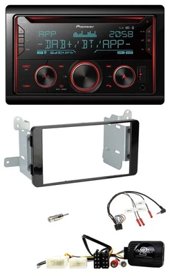 Pioneer 2DIN DAB Lenkrad Bluetooth USB CD Autoradio für Mitsubishi L200 ab 10/20 - Bild 1 von 4