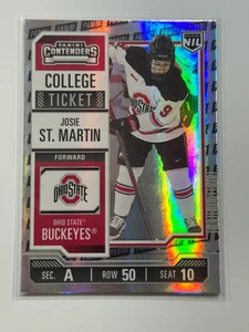 2025 Panini Ohio State College Ticket Panini Logo #29 Josie St. Martin - Bild 1 von 2