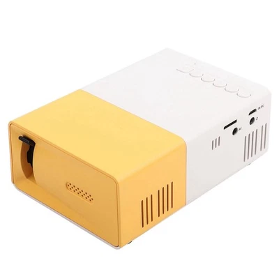 Stylish Home Theater Portable LED Projector High Definition Support 1080P HD - Image 1 of 4