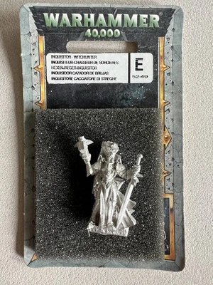 Warhammer 40K E52-49 Inquisitor Witch Hunter Metal OOP - Image 1 of 4