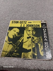 STAN GETZ & J J JOHNSON At The Opera House LP 1960 1ST PRESS Mono VERVE Vinyl - Picture 1 of 20