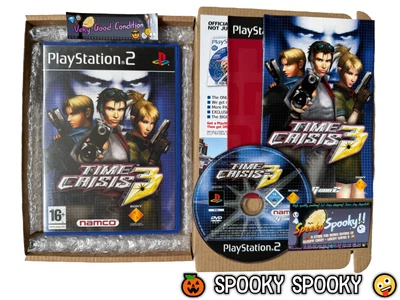 Time Crisis 3 PS2 - UK PAL VGC CIB - High Quality Packing - Tracked - Image 1 of 4