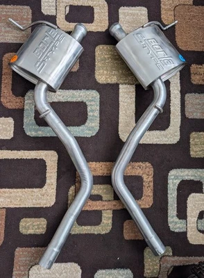 Borla S-Type 2.25" Axle Back Exhaust for 14-21 Grand Cherokee 3.6L (Read Desc.) - Image 1 of 4