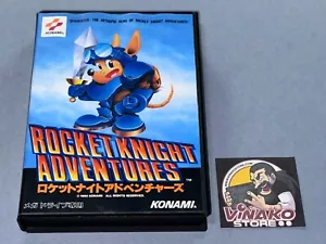 ROCKET KNIGHT ADVENTURES SEGA MEGADRIVE GENESIS NTSC-J. - Picture 1 of 8