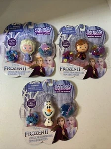 Disney Frozen Anna Elsa Olaf Lot Squishy Necklace Activity Jewelry Beads Charms - Picture 1 of 8