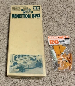 50479 Tamiya 1/10th Benetton Ford B192 F1 Body Set - Empty Box + Front Wing - Picture 1 of 3