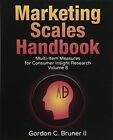 Marketing Scales Handbook: Multi-Item Measures . Bruner<|