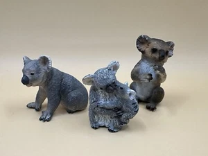 Schleich Koala Bundle Australian wildlife animal toy figures 3x - Picture 1 of 3