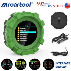 Inclinómetro digital GPS todoterreno para automóvil M95 velocímetro pendiente brújula HUD - Imagen 1 de 15