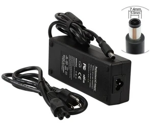 Fuente de alimentación de computadora HP adaptador de CA cable cargador de cable HSTNN-CA25 con enchufe de 7,4*5 mm - Imagen 1 de 1