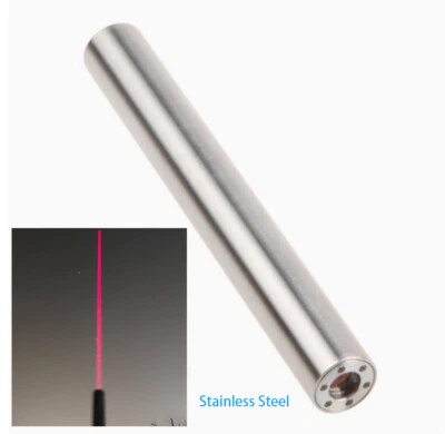 650nm Rot Laserpointer Sichtbares Licht Edelstahl Mini Laser Lampe - Bild 1 von 4